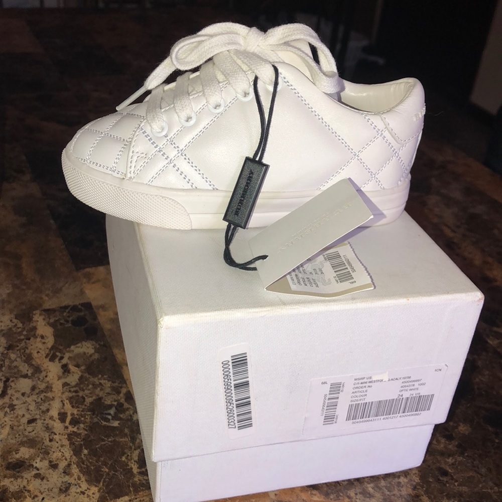 Toddler Burberry shoes